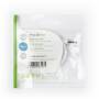 Nedis Stereo-Audiokabel / 3.5 mm Stecker / 2x 3.5 mm Buchse / Vernickelt / 0.20 m / Rund / Weiss / Umschlag