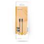 Nedis CCGB60100BK50 - 5 m - USB A - USB B - USB 2.0 - 480 Mbit/s - Black