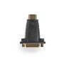 Nedis HDMI™ -Adapter / HDMI™ Stecker / DVI-D 24+1-Pin Buchse / Vergoldet / Gerade / ABS / Schwarz / 1 Stück / Box