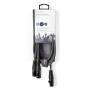 Nedis Balanced Audio-Kabel| 2x XLR 3-Pin Stecker| Buchse| Vernickelt| 1.50 m - Cable - Audio/Multimedia