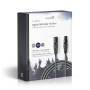 Nedis DMX-Adapterkabel / XLR 3-Pin Stecker / XLR 3-Pin Buchse / Vernickelt / 10.0 m / Rund / PVC / Dunkelgrau / Kartonverpackung