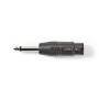 Nedis XLR ADAPTER 3PIN BU76,35MM STE (COTP15940BK       SW)