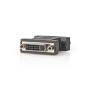 Nedis DVI-Adapter / DVI-I 24+5-Pin Buchse / DVI-I 24+5-Pin Buchse / Vernickelt / Gerade / PVC / Schwarz / Plastikbeutel