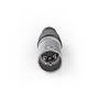 Nedis XLR-Anschluss / Gerade / Stecker / Vernickelt / Schutzhülle / Kabeleingangsdurchmesser: 7.0 mm / Metall / Silber / 10 Stück / Plastikbeutel