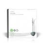 Nedis Antennenkabel auf Rolle / 4G / LTE Secure / 75 Ohm / 3-fach geschirmt / ECA / 25.0 m / Koax / PVC / Weiss / Kartonverpackung