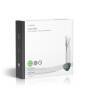 Nedis Antennenkabel auf Rolle / 4G / LTE Secure / 75 Ohm / 3-fach geschirmt / ECA / 25.0 m / Koax / PVC / Weiss / Kartonverpackung
