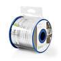 Nedis Antennenkabel auf Rolle / 4G / LTE Secure / 75 Ohm / 3-fach geschirmt / ECA / 10.0 m / Koax / PVC / Weiss / Rolle