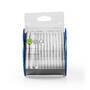 Nedis Antennenkabel auf Rolle / 4G / LTE Secure / 75 Ohm / 3-fach geschirmt / ECA / 10.0 m / Koax / PVC / Weiss / Rolle