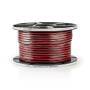Nedis Lautsprecherkabel| 2x 2.50 mm²| Kupfer| 100.0 m| rund| PVC| Red Schwarz| - Extension Cable - 100 m