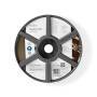 Nedis Lautsprecherkabel / 2 x 4.00 mm² / Kupfer / 15.0 m / Rund / PVC / Transparent / Rolle