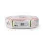Nedis Lautsprecherkabel / 2 x 1.50 mm² / CCA / 100.0 m / Rund / PVC / Weiss / Eingewickelt