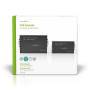 Nedis VGA Extender / VGA / Audio / Entfernung bis zu: 300 m / Cat5e / Cat6 / 1920x1200 / Euro / Typ C (CEE 7/16)
