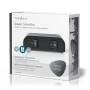 Nedis Lautsprecher Control Box / 2-Port port(s) / Klemmschrauben / Lautsprecherimpedanz: 4-16 Ohm / Maximale Belastung pro Kanal: 150 W / Aluminium / Schwarz