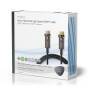 Nedis Aktive Optische Ultra High Speed ​​HDMI-Kabel mit Ethernet / HDMI™ Stecker / HDMI™ Stecker / 8K@60Hz / 48 Gbps / 20.0 m / Rund / PVC / Schwarz / Kartonverpackung