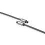 Nedis Optisches Audiokabel| Toslink Stecker|| 3.00 m| rund| - Cable/adapter set - Audio/Multimedia