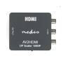 Nedis HDMI ™ Converter / 3x RCA Female / HDMI™ Ausgang / 1-Weg / 1080p / 1.65 Gbps / ABS / Anthrazit