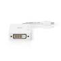 Nedis Displayport-Adapter / Mini DisplayPort Stecker / DVI-D 24+1-Pin Buchse / HDMI™ Ausgang / VGA Buchse / 4K@60Hz / Vernickelt / Schaltbar / 0.20 m / Rund / ABS / ABS / Weiss / Box