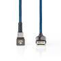 Nedis USB-Kabel| USB 2.0| USB-A Stecker| USB-Typ-C| 480 Mbps| Vergoldet| 2. - Cable - Digital