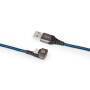 Nedis USB-Kabel| USB 2.0| USB-A Stecker| USB-Typ-C| 480 Mbps| Vergoldet| 2. - Cable - Digital