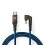 Nedis USB-Kabel| USB 2.0| USB-Typ-C Stecker|| 480 Mbps| - Cable - Digital