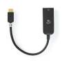 Nedis USB-Netzwerkadapter| USB 3.2 Gen 1| 1000 Mbps| USB-Typ-C Stecker| RJ45 Buchse