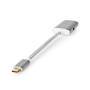 Nedis N CCTB64480AL02 - USB 3.0 C Stecker auf DP Buchse mit Strom 0.2 m
