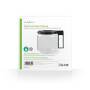 Nedis Glaskaffeekanne / Kompatibel mit: Moccamaster CD / GCS / KBG / Excellent 10SN / 1.25 l / Schwarz