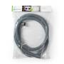 Nedis Ablaufschlauch| 22 mm Angled| 19 Gerade| 0.5 bar| 60°C| 2.00 m| Anwendung
