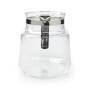 Nedis Glaskaffeekanne / Kompatibel mit: Moccamaster K / KB/ 1 0PL / Excellent 10S / 1.2 l / Schwarz