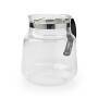 Nedis Glaskaffeekanne / Kompatibel mit: Moccamaster K / KB/ 1 0PL / Excellent 10S / 1.2 l / Schwarz