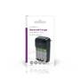 Nedis NiMH-Akku-Ladegerät AA / AAA / 1.2 / 9 V DC / 0.5 A A / Ladeerhaltung / Euro / Typ-C (CEE 7/16) / AA / Schwarz