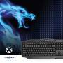 Nedis Wired Gaming Keyboard| USB 2.0| Folientasten| LED| US International| US-Layout