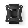 Nedis Vollbewegliche-TV-Wandhalterung / 10 - 32 " / maximal unterstützes Bildschirmgewicht: 30 kg / kippbar / drehbar / Minimaler Wandabstand: 68 mm / Maximaler Wandabstand: 68 mm / 1 Drehpunkt(e) / Stahl / Schwarz