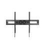 Nedis Feste TV-Wandhalterung / 60 - 100 " / maximal unterstützes Bildschirmgewicht: 75 kg / Minimaler Wandabstand: 30.5 mm / Metall / Stahl / Schwarz
