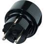 Brennenstuhl Travel Adapter Australia - China/earthed - Black
