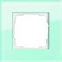 GIRA Esprit Glas - Blue - Screwless - 95 mm - 95 mm - 9.85 mm - 1 pc(s)