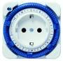 Theben timer 27 - Weekly timer - Blue,White - Analog - 1 channels - 120 min - IP20
