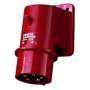 Mennekes CEE-AUFBAU-GER.STECK.400V-5X16 (379             IP44)