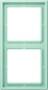 JUNG LS 982 LG - Grey - Duroplast - Screwless - JUNG - 81 mm - 152 mm