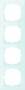 MERTEN MEG4040-3619 - White - Thermoplastic - Glossy - Screwless - Merten - 1 pc(s)