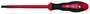 Haupa 2-K/SCHRAUBENDREHER KL 175/8 (101922           ROT)