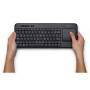 Logitech Niederlande LGN Logitech K400 Plus Wireless Keyboard Dark Grey US Layout (920-007145)