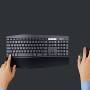 Logitech MK850 Performance - Full-size (100%) - Wireless - RF Wireless + Bluetooth - QWERTY - Black - Mouse included