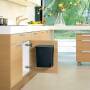 Brabantia Einbaumülleimer 10 L Black Restmülleimer