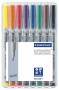 STAEDTLER Folienstift Lumocolor M nonperm 8St (315 WP8)