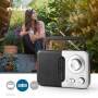 Nedis PORTABLE RADIO UKW        2,4W (RDFM1300WT     SW/WS)