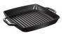 STAUB Grillpfanne mit 2 Griffen Gusseisen 28x28cm schwarz