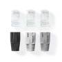 Nedis RJ45-Stecker| RJ45 Pass Through| Festes/verseiltes UTP CAT6| Gerade| Vergoldet|