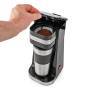 Nedis KACM300FBK - Drip coffee maker - 0.42 L - Ground coffee - 700 W - Black - Silver
