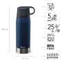 Aladdin CityPark Thermoflasche, 1,1L, Navy-Blau